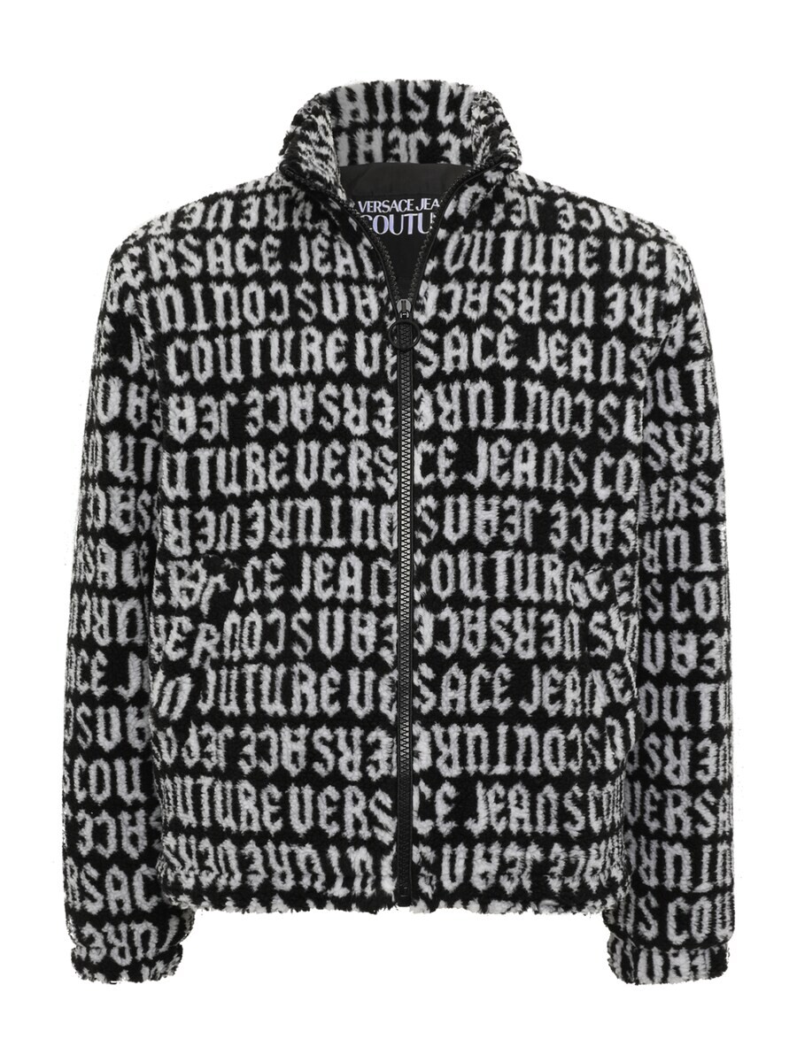 

Флисовая куртка Versace Jeans Couture Fleece Jacket, черный