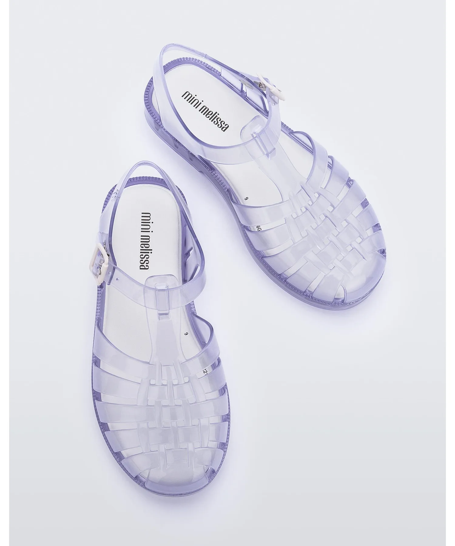 Детские сандалии Melissa Possession из ПВХ прозрачные