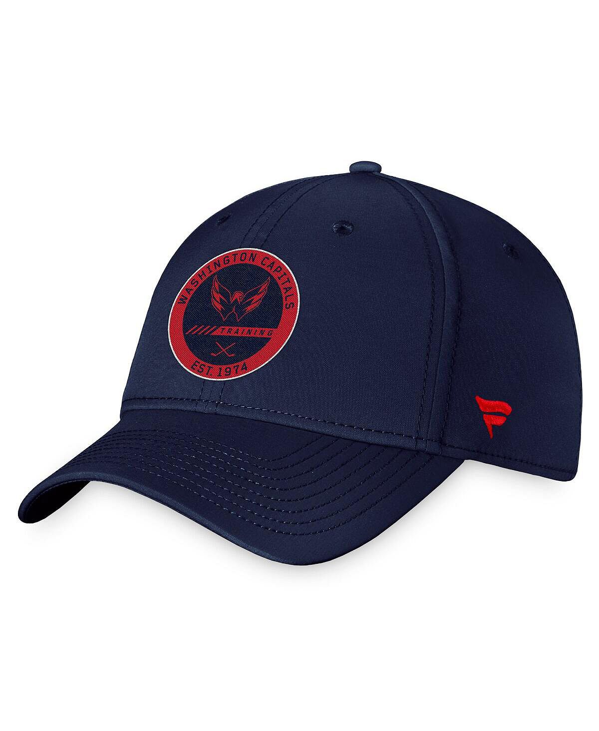 

Мужская фирменная темно-синяя шляпа Washington Capitals Authentic Pro Training Camp Flex Hat Fanatics