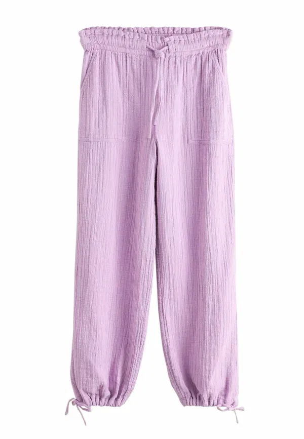 Брюки Next, Regular fit double cloth balloon leg, сиреневый