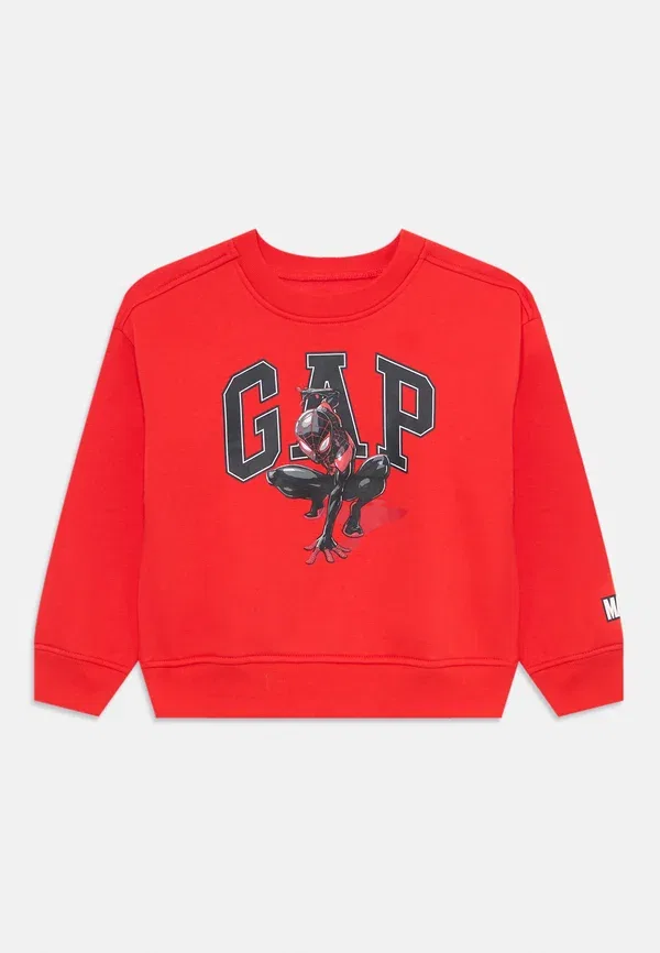 Детский свитшот с логотипом Marvel Spider-Man Gap, цвет плакатный красный