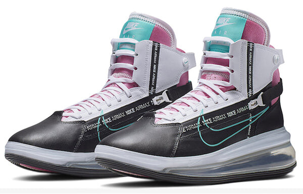 Кроссовки air max 720 saturn Nike, черный — фото 3