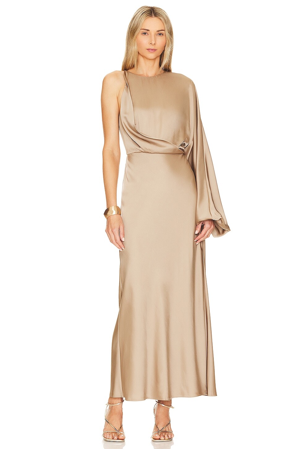

Платье Significant Other Alessia One Shoulder, цвет Latte
