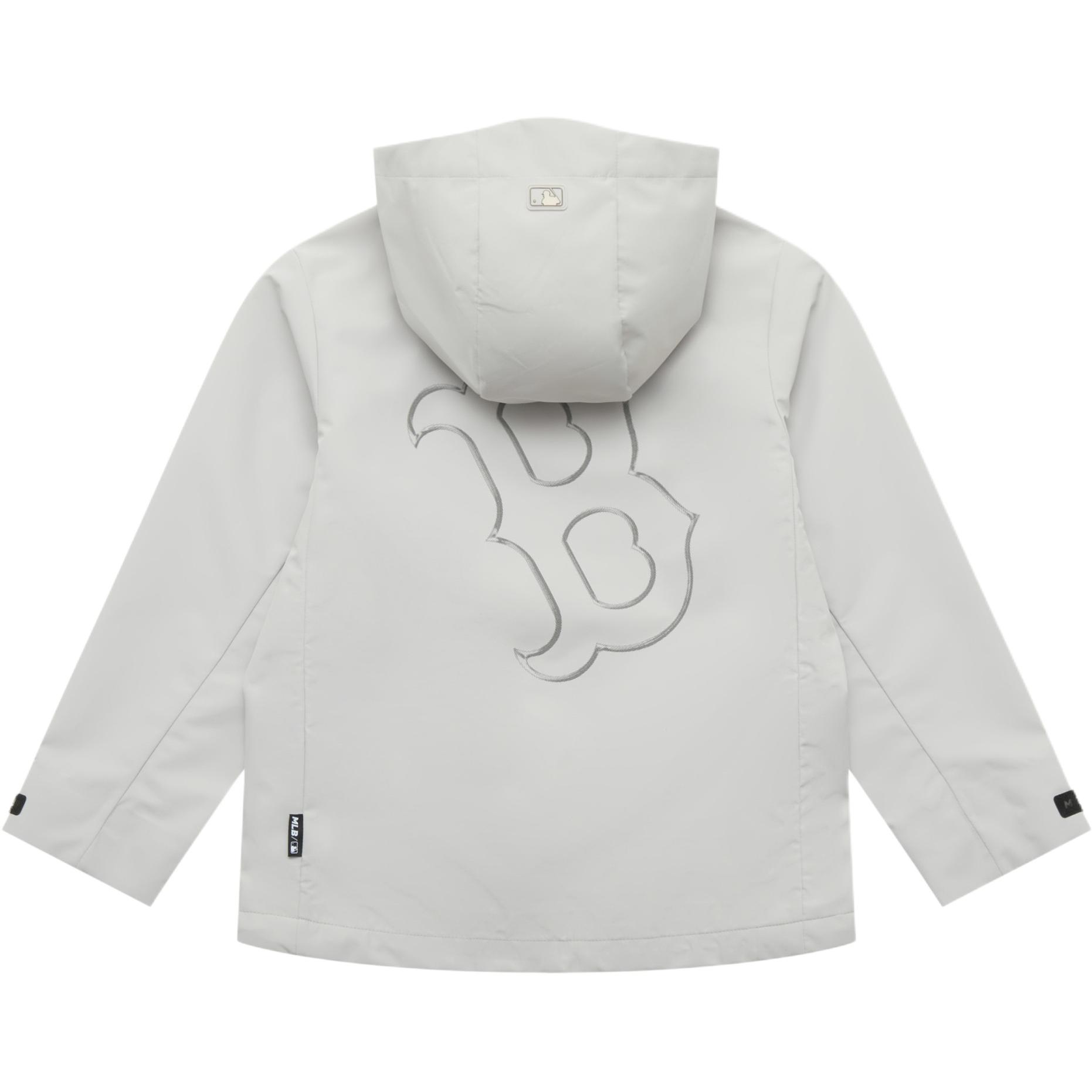 

MLB Куртка Boston Red Sox Basic Collection 25FW унисекс серая, Light Gray