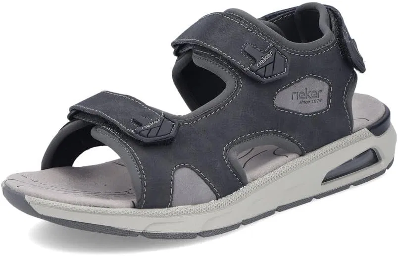 Мужские классические сандалии Rieker 29151, мужские сандалии, Black 00