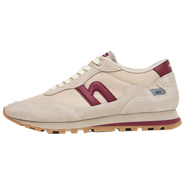 

HAZZYS Мужские низкие кеды бежево-красные, цвет Beige Red