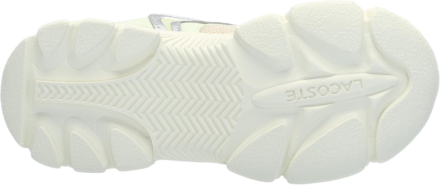 Laceste Baby-Boy's Infant's L003 Neo кроссовки Lacoste, Contrast Light Brown/Light Yellow — фото 4