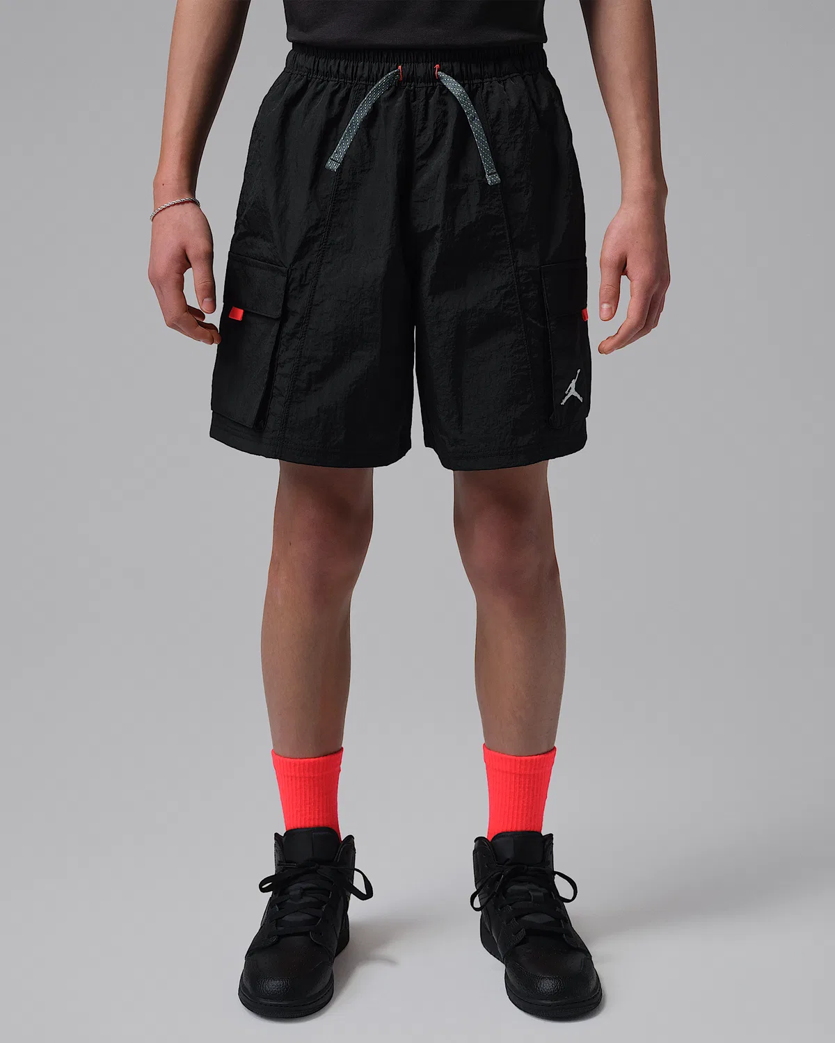 Детские технологичные шорты Jordan Super Splash, Black