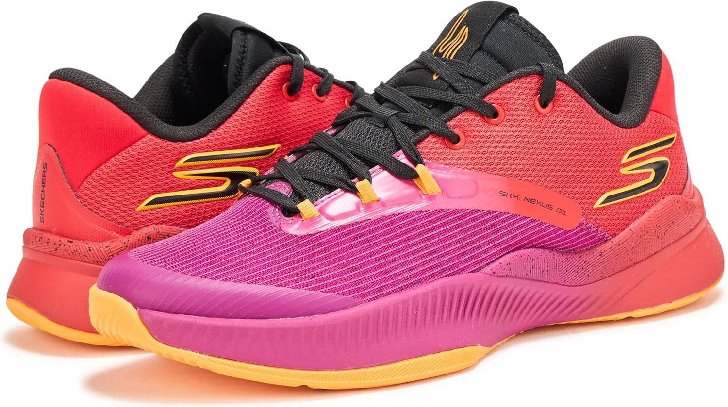 Мужские баскетбольные кроссовки Skechers Skx Nexus, Available In Red And Purple Colour — фото 3