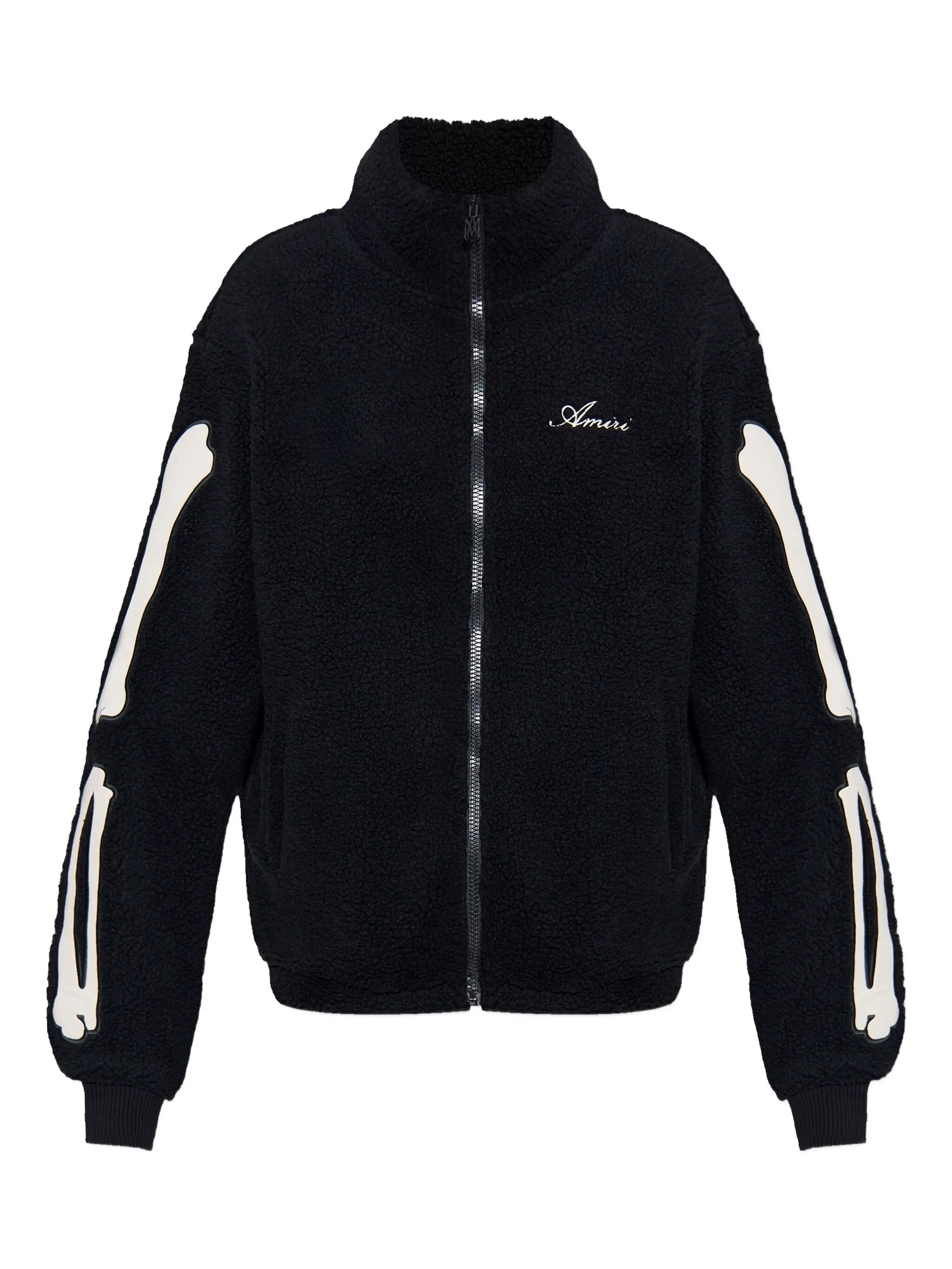 

Куртка с вышитым логотипом Amiri, черный