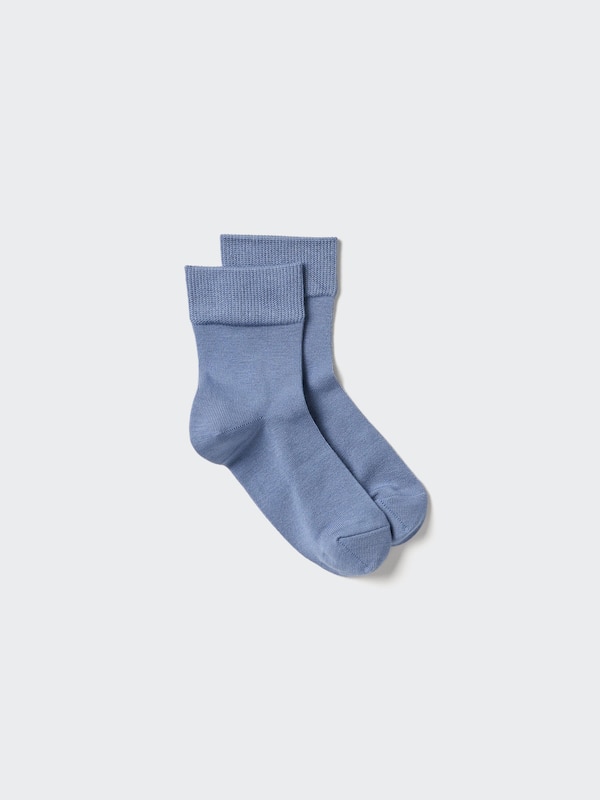 

Носки Heattech свободной посадки, средняя длина Uniqlo, 63 blue