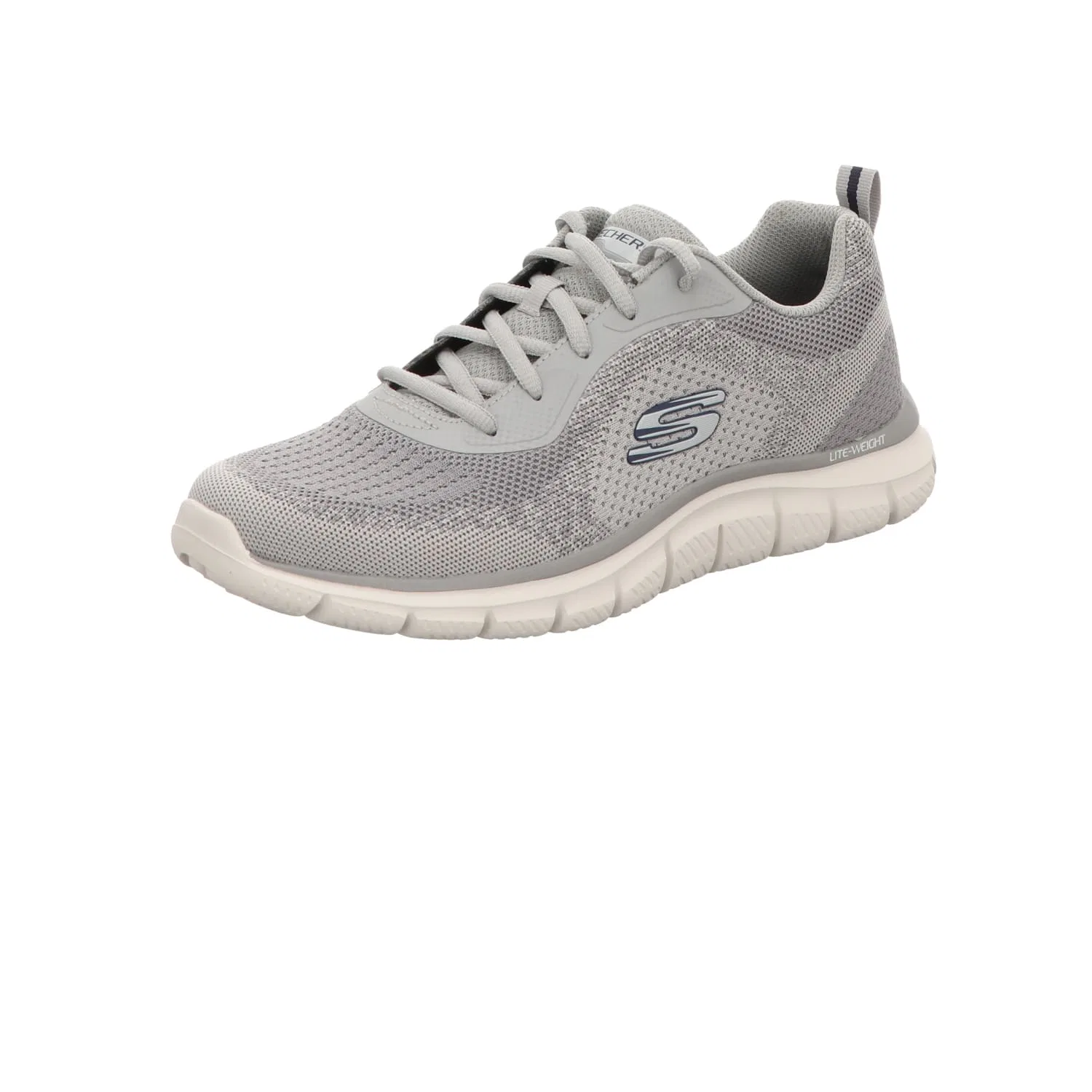 Кроссовки шнурованные, Skechers, серый