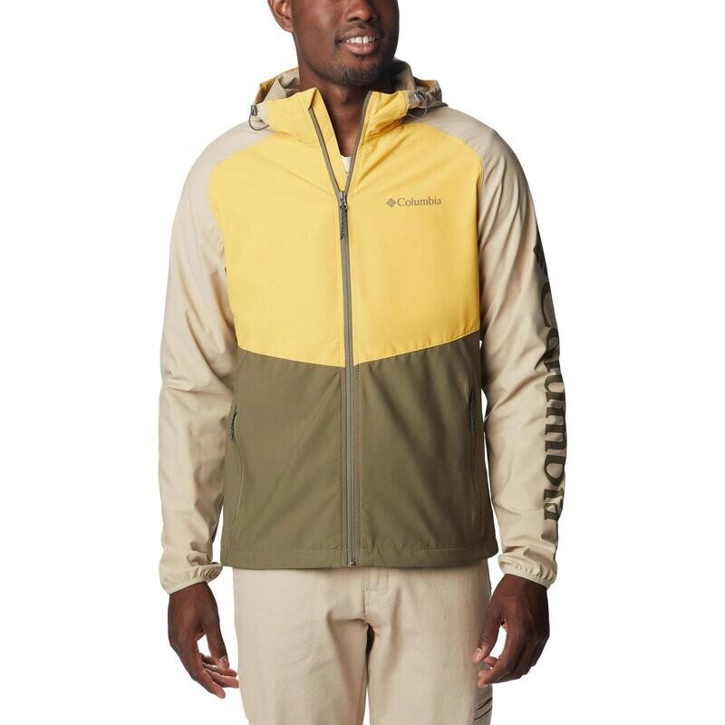 

Куртка софтшелл Panther Creek Jacket мужская - зеленая COLUMBIA, цвет gelb