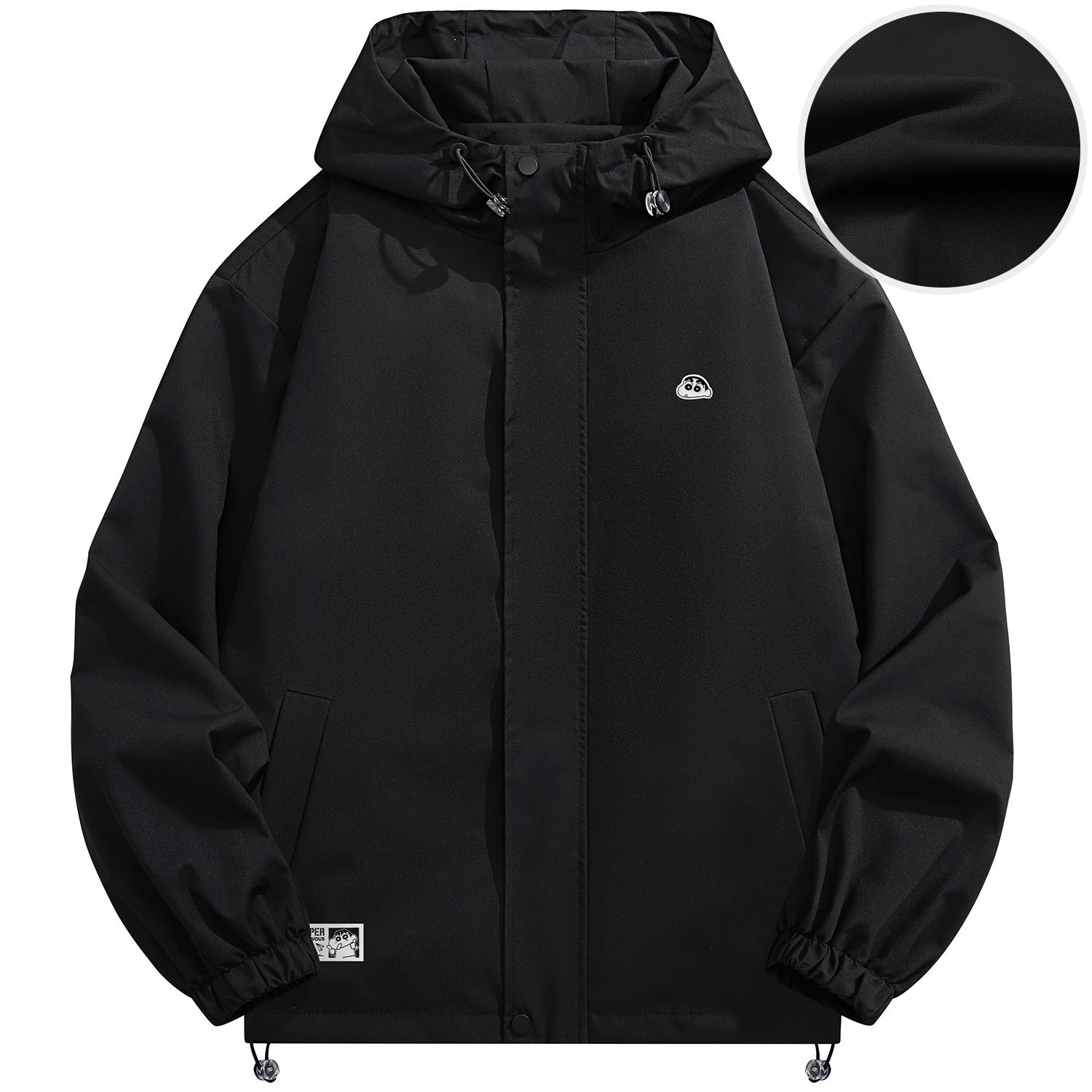 

Crayon Shinchan Куртка Unisex, Black[Basic Thickened]