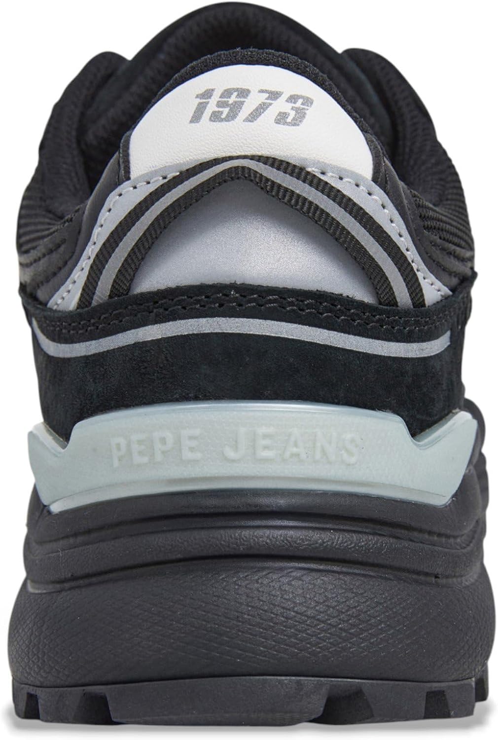 Кожаные кроссовки Pepe Jeans Darren, черный — фото 4