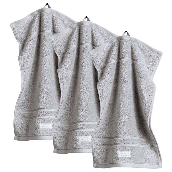 

Гостевое полотенце GANT Premium Towel 3er Pack, 50x10x30 см, серый