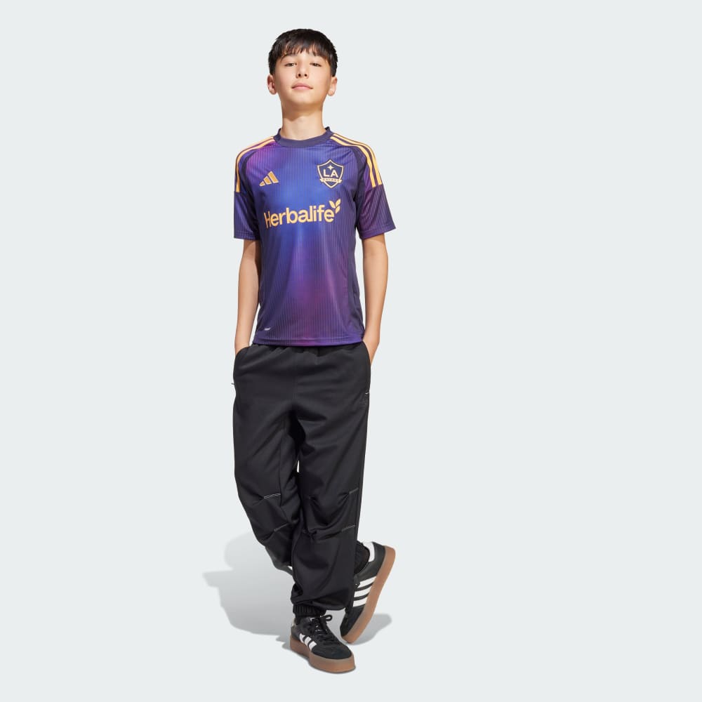 Джерси Adidas LA Galaxy 25/26 Away Jersey Kids, цвет Noble Ink — фото 3