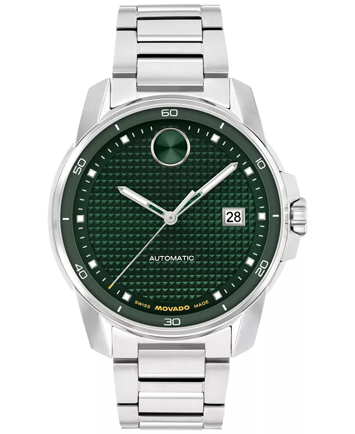 

Мужские часы Bold Verso с автоматическим механизмом, корпус из нержавеющей стали, 41 мм Movado