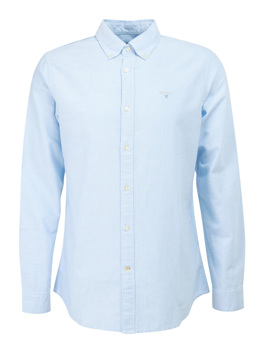 

Рубашка на пуговицах классического кроя Barbour Oxtown, светло-голубой