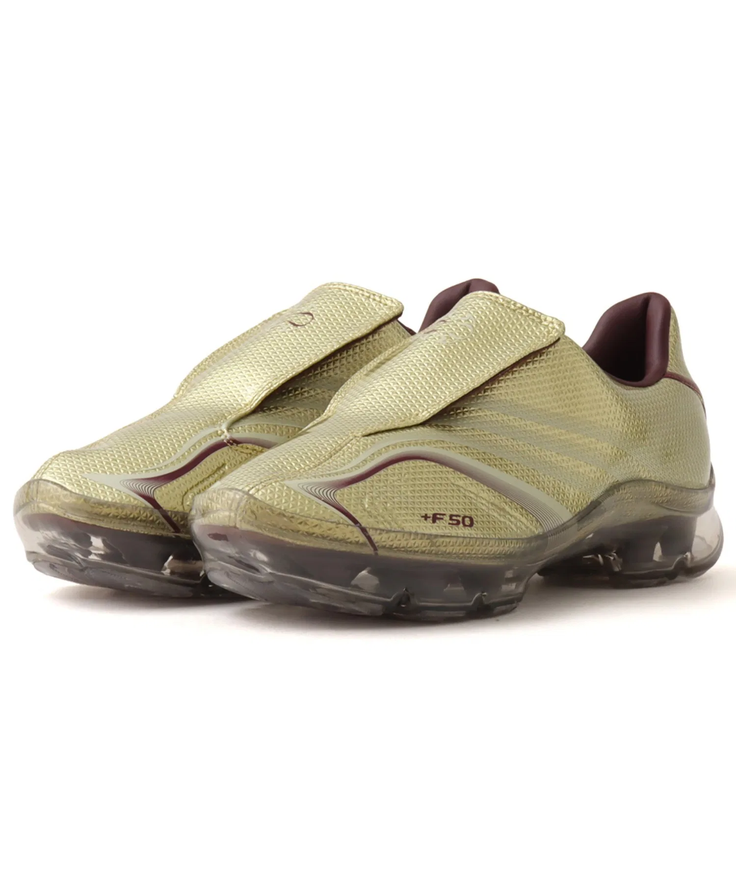 Унисекс кроссовки adidas F50 ADIFRAME с переливающимся верхом золотистые