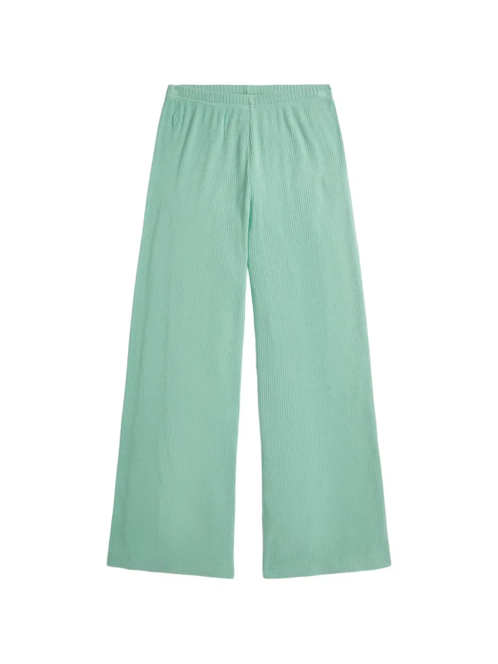 Ребристые брюки с широкими штанинами Polo Ralph Lauren Kids, зеленый