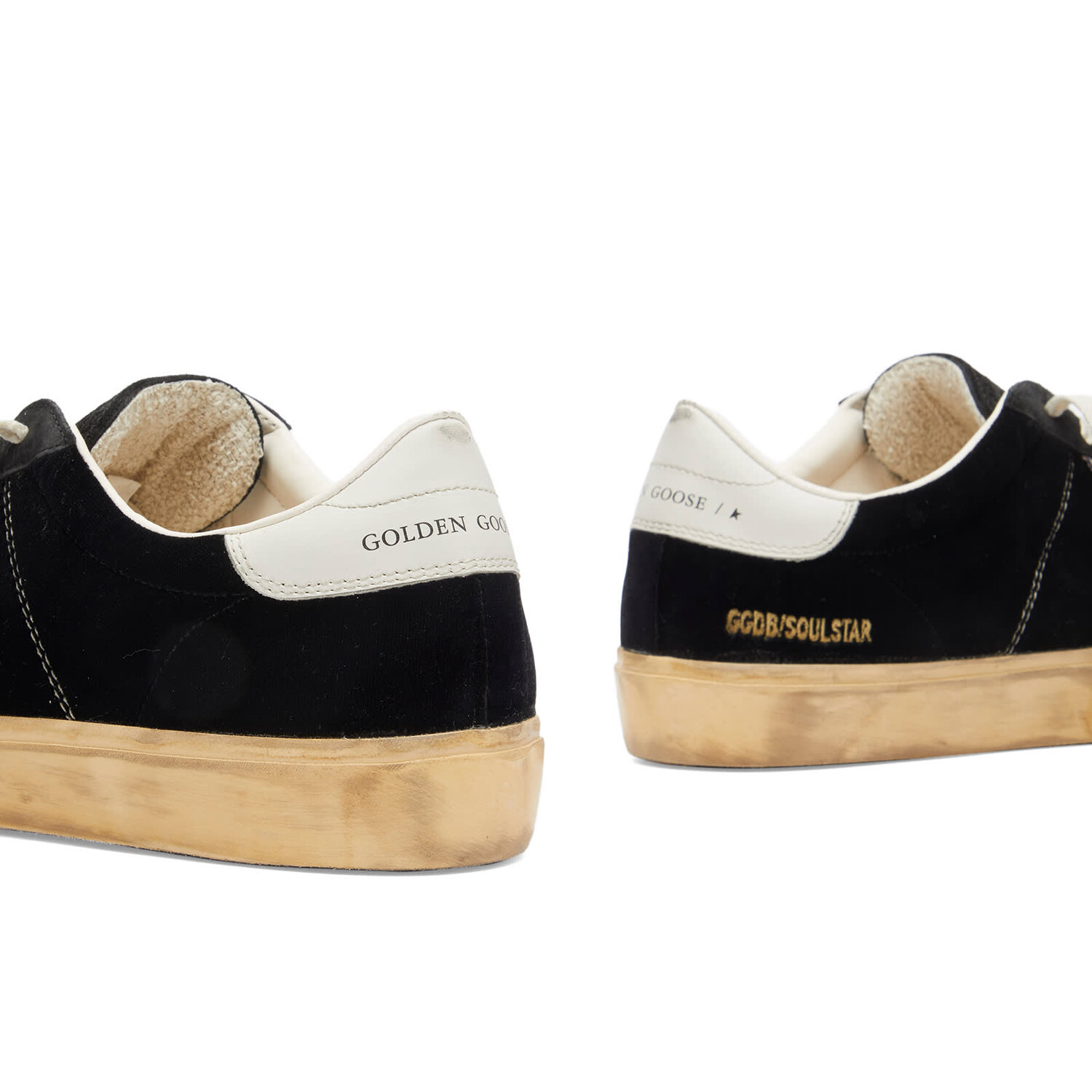 Кроссовки Golden Goose Soul Star Sneaker, цвет Black & Milk — фото 4