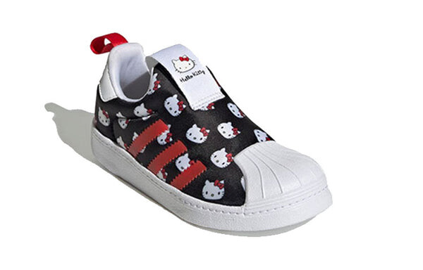 Кроссовки hello kitty x superstar 360 j Adidas, черный — фото 3