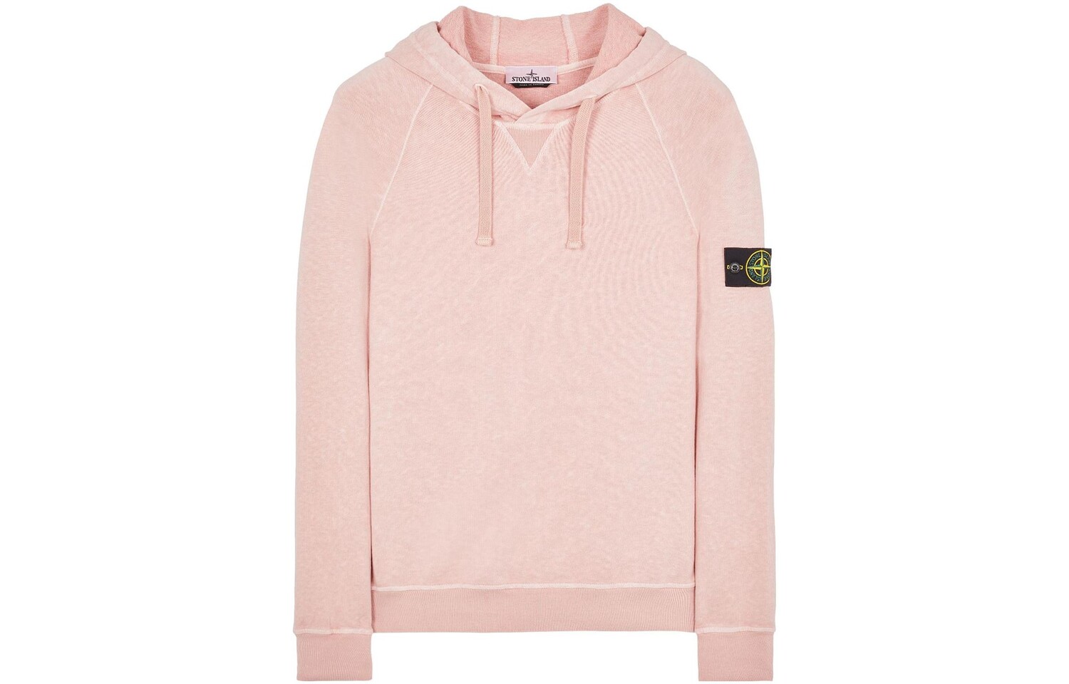 

Толстовка мужская розовая Stone Island, светло-розовый