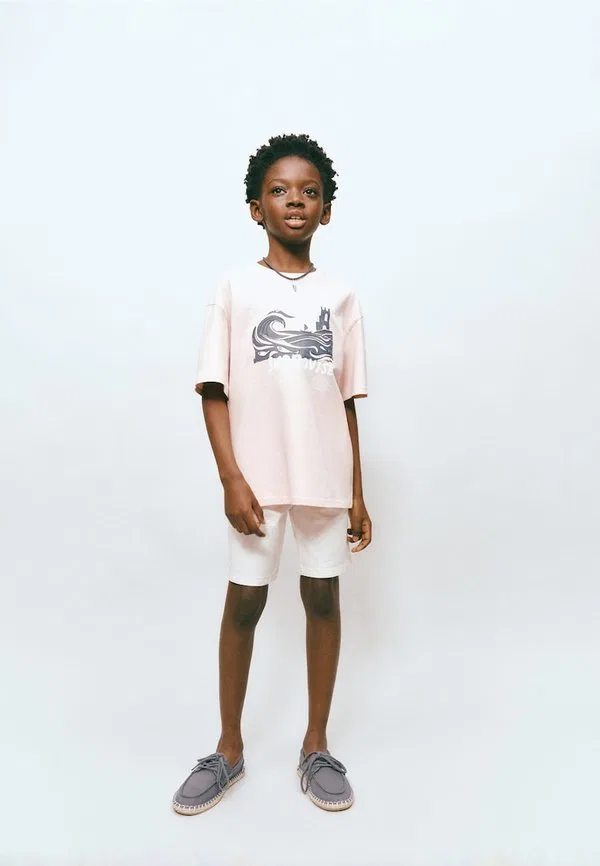 Детские шорты Mango Kids, White