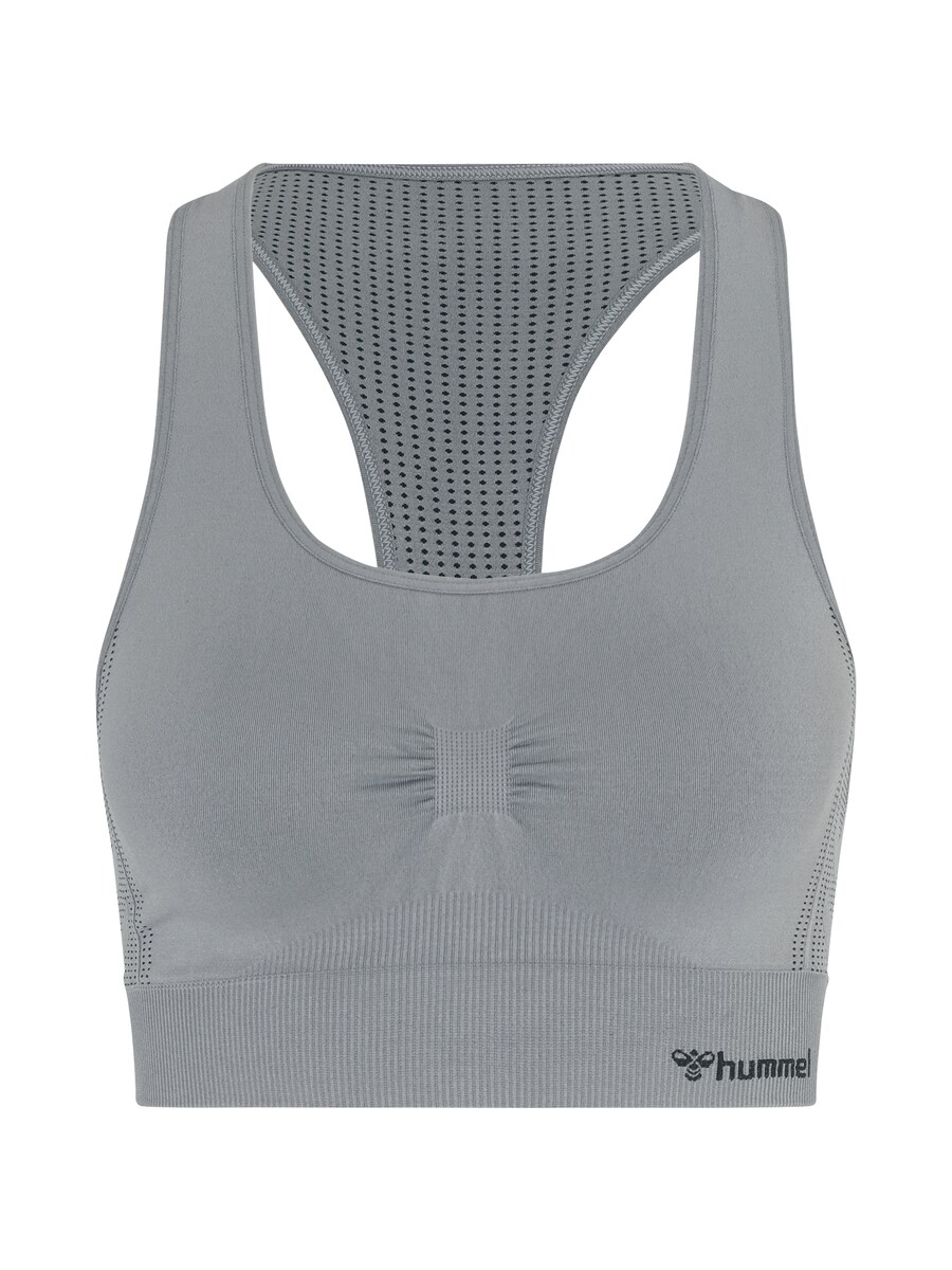 

Спортивный бюстгальтер без косточек Hummel, серый