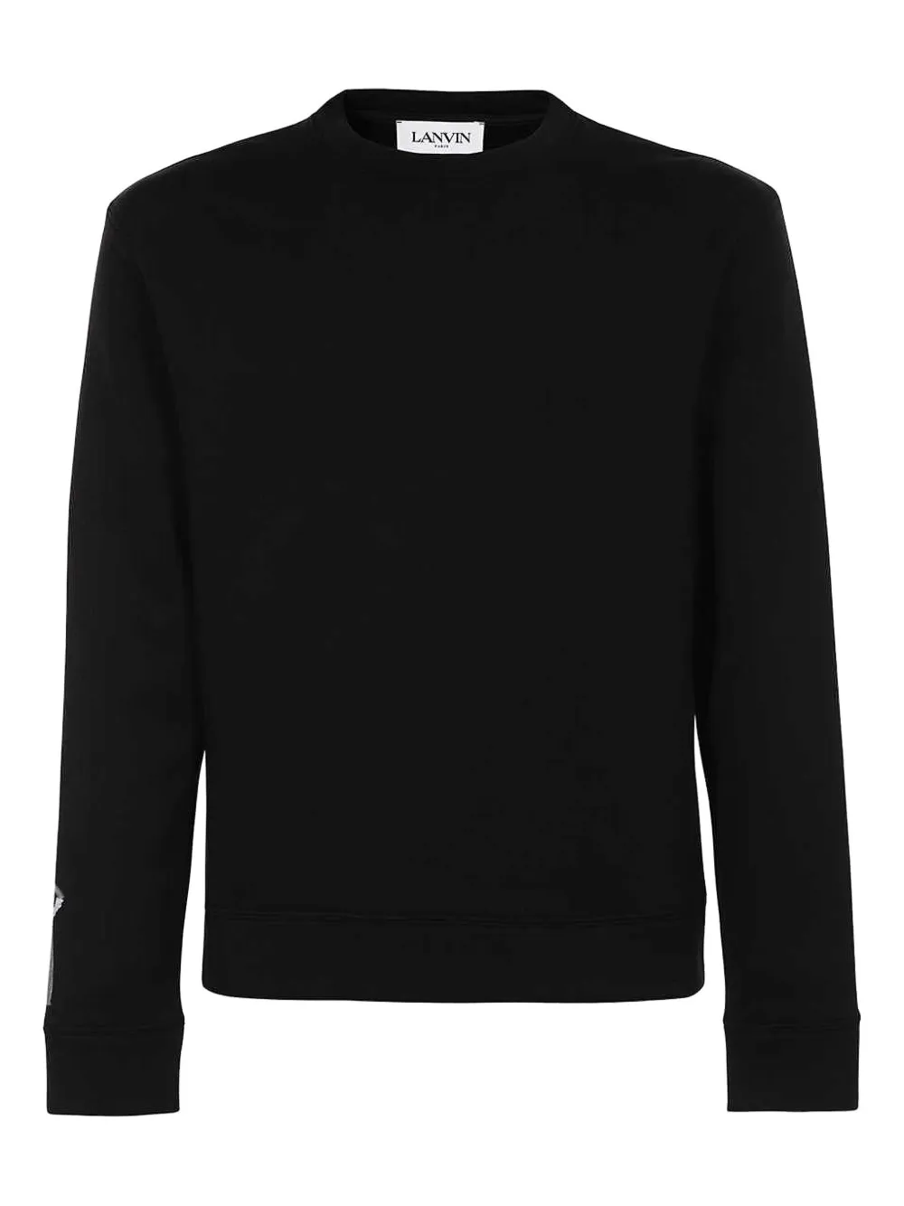 

Толстовка с круглым вырезом и фотопринтом Lanvin, черный