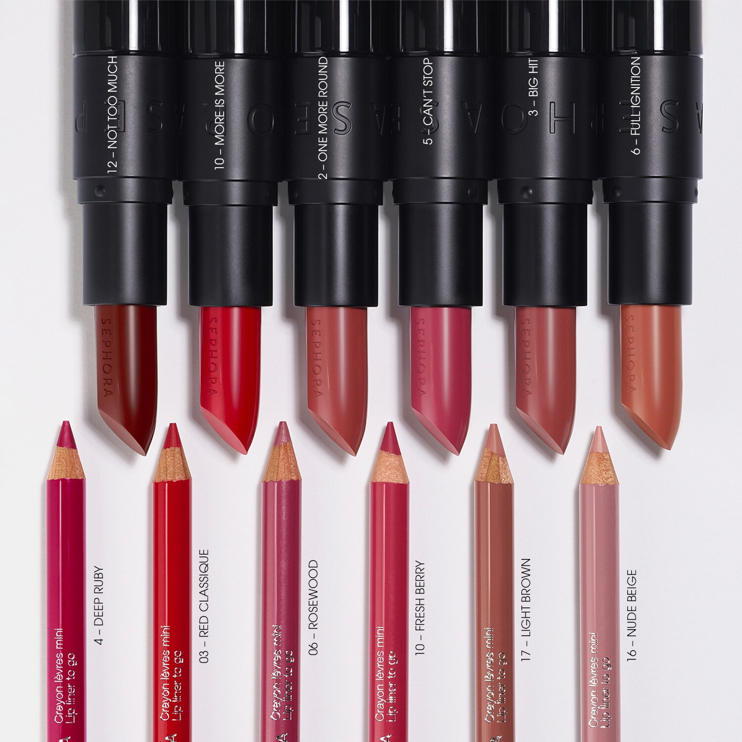 Мини-карандаш для губ Lip liner to go Sephora Collection, N°11. Rose (1 g) — фото 2