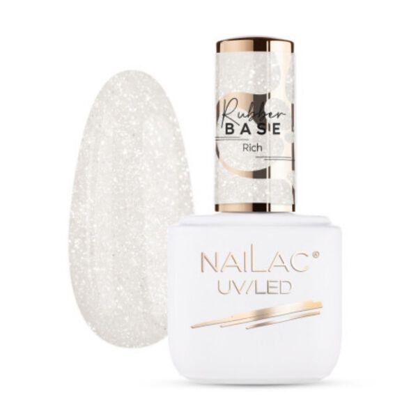 

Насыщенная каучуковая основа, 7 мл Nailac, цвет rich