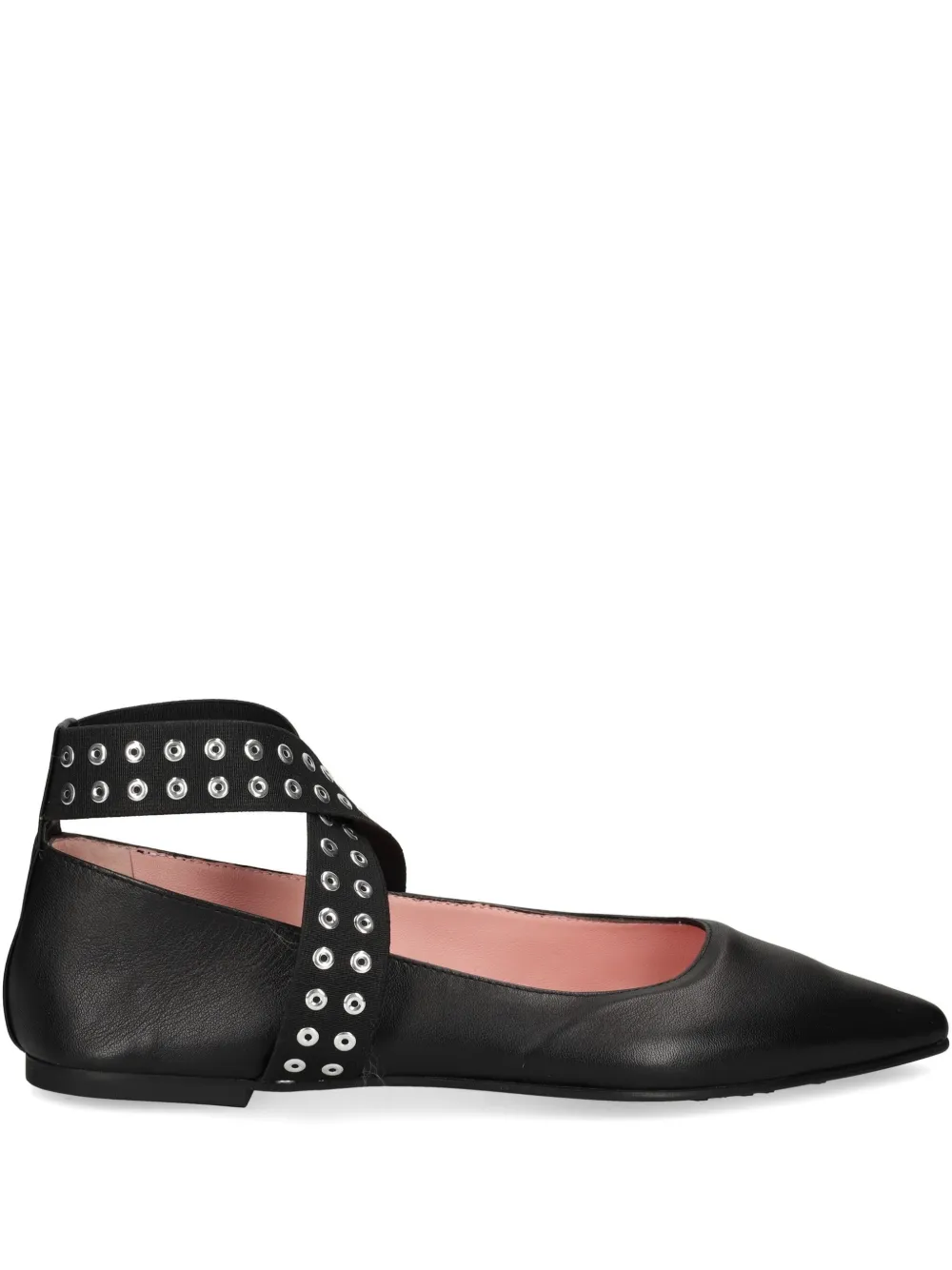 Балетки Kendall с люверсами Pretty Ballerinas, черный