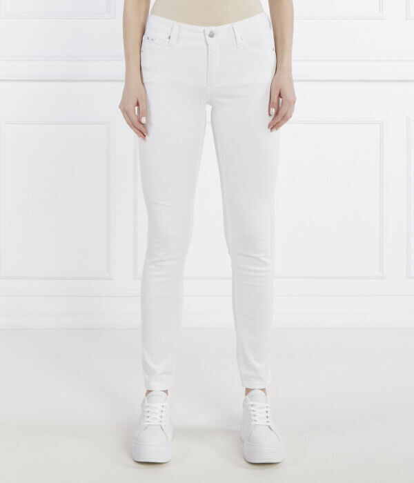

Джинсы средней посадки Skinny Fit Calvin Klein Jeans, белый