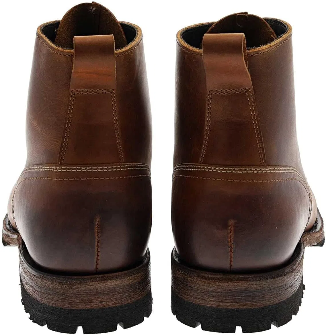 Мужские ботинки FB Fashion Boots Eagle II Chukka Boots Cuero на шнуровке, кожаные, коричневые — фото 4
