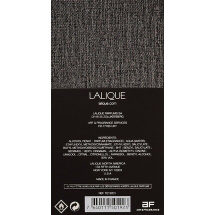 Les Compositions Parfumees Electrum парфюмированная вода-спрей 100 мл Lalique — фото 3