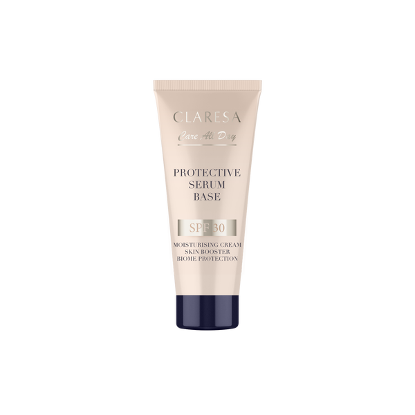 

Увлажняющая сыворотка-основа для лица с spf30, 30 мл Claresa Care all day