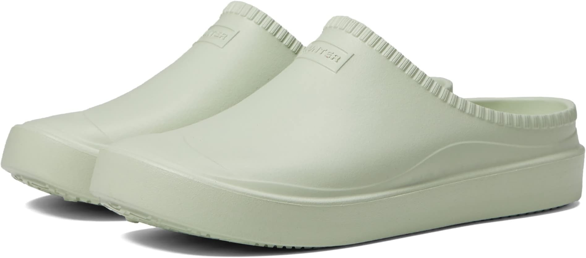 

Сабо Hunter In/Out Bloom Foam Clog, цвет Muffled Green