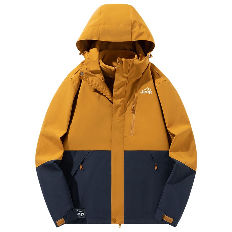 

Тренч из коллекции Leisure Unisex Jeep, коричневый желтый