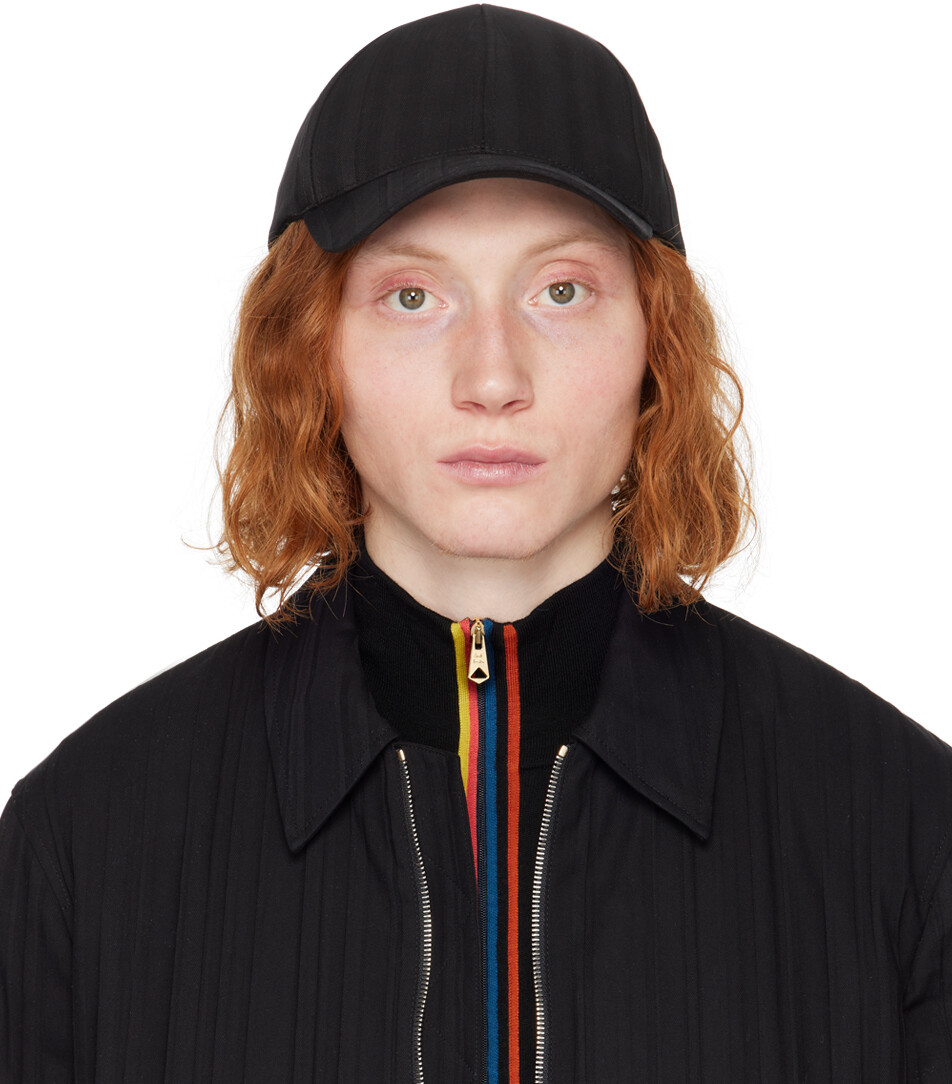 

Черная кепка в полоску Shadow Paul Smith