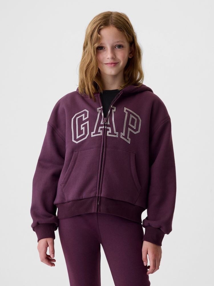 

Детская толстовка с логотипом Gap, фиолетовый