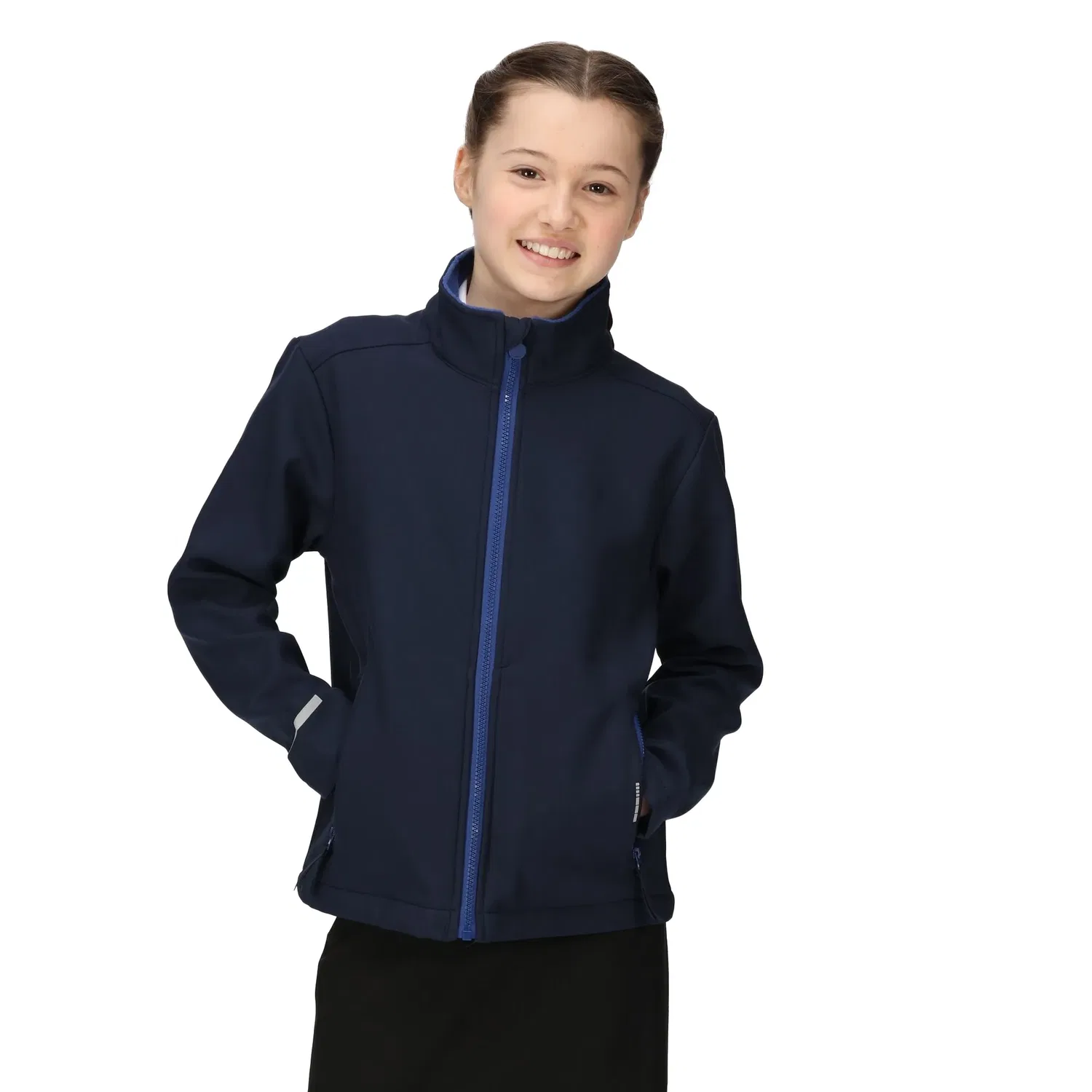 Двухслойная куртка из софтшелла Regatta Professional, темно-синий — фото 3