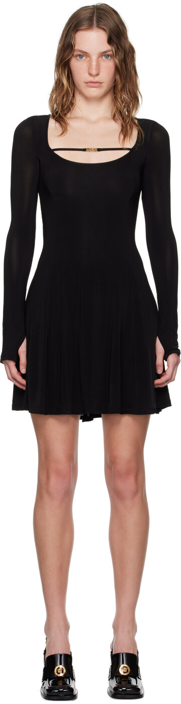 

Расклешенное мини-платье Versace Jeans Couture