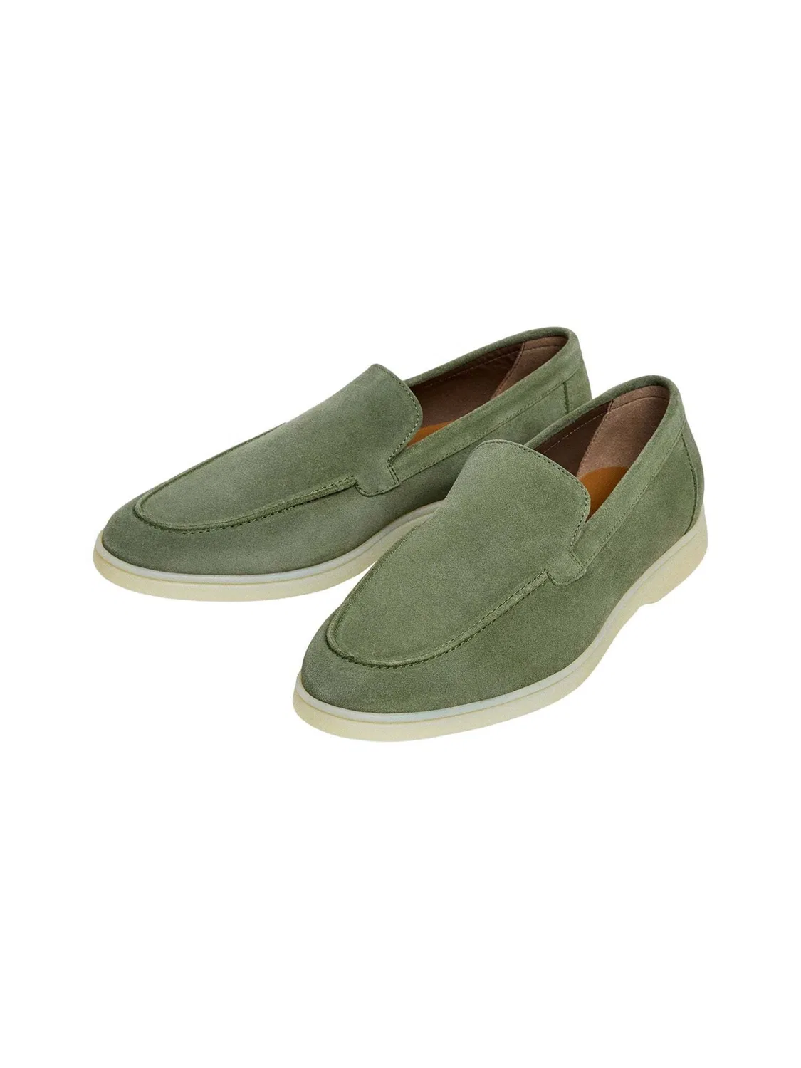 Мокасины 'Martin' Hackett London, Light Green — фото 3