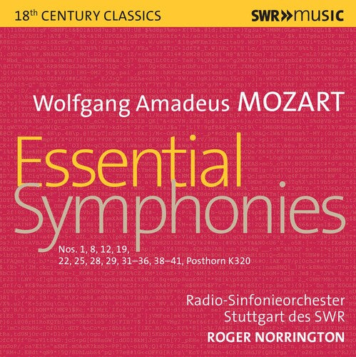 

CD диск Mozart / Norrington: Essential Symphonies