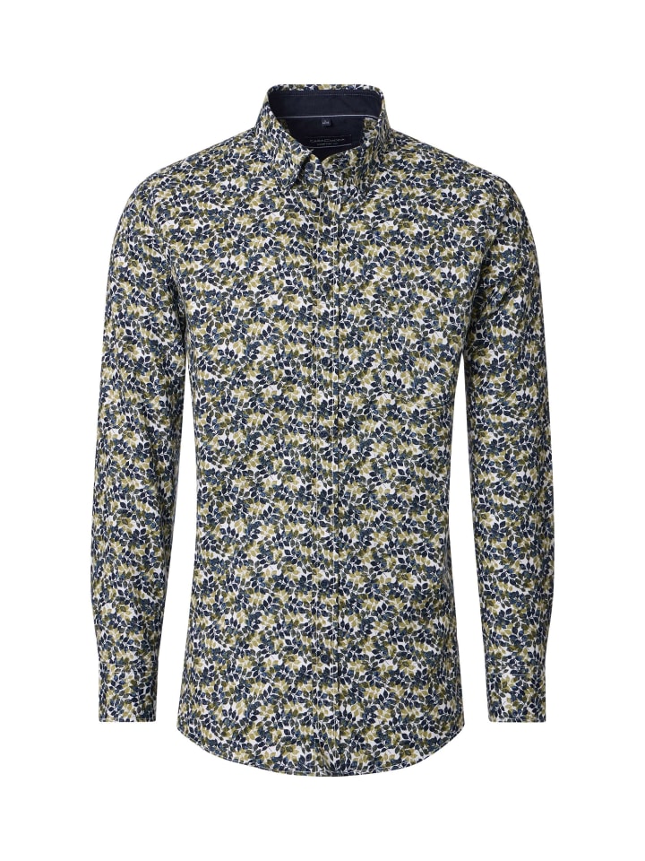 

CASAMODA Повседневная рубашка зеленого цвета