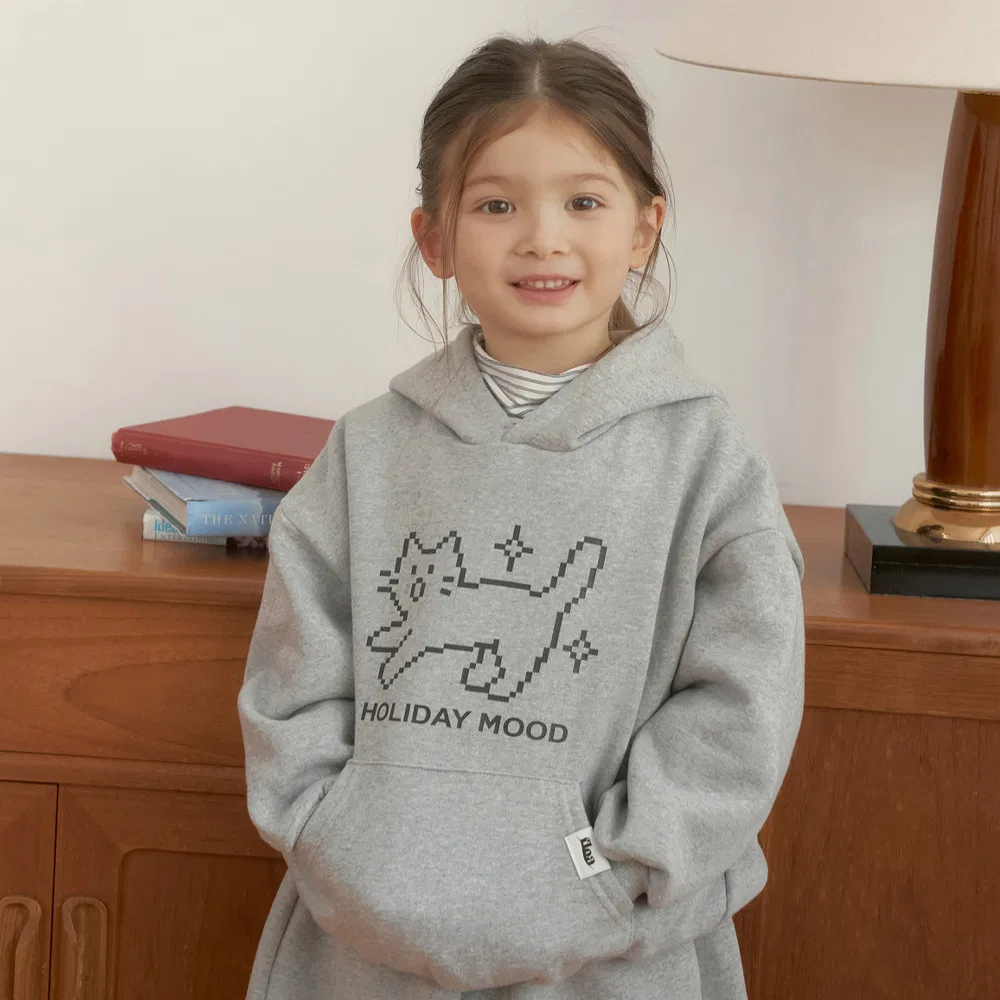 Детское худи Pixcel cat hoodie от Floa