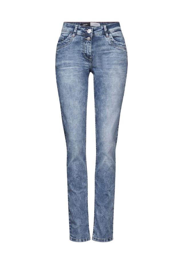 

Джинсы Cecil, цвет authentic used wash