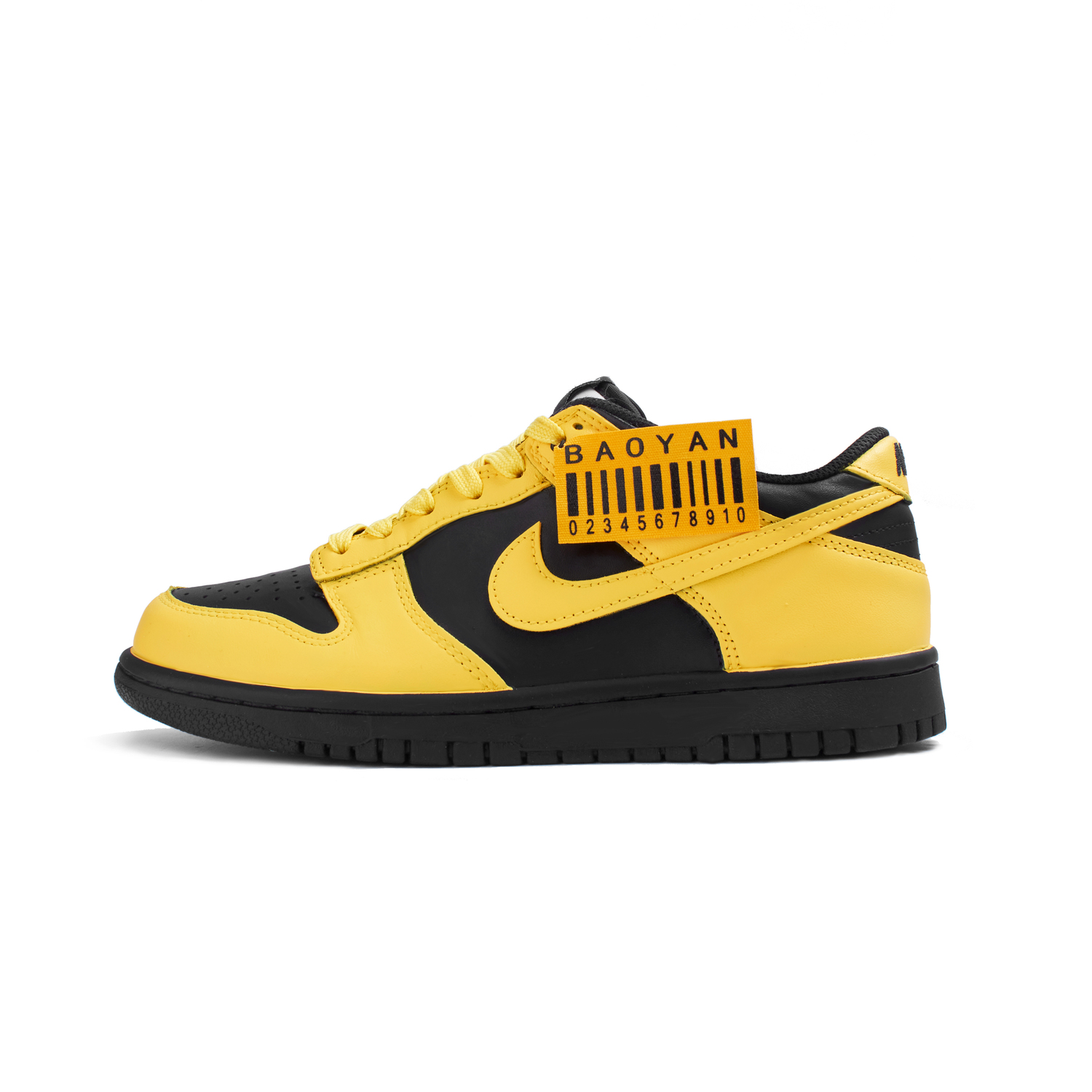 

Dunk устойчивые к истиранию низкие кроссовки для скейтбординга unisex Nike, желтый